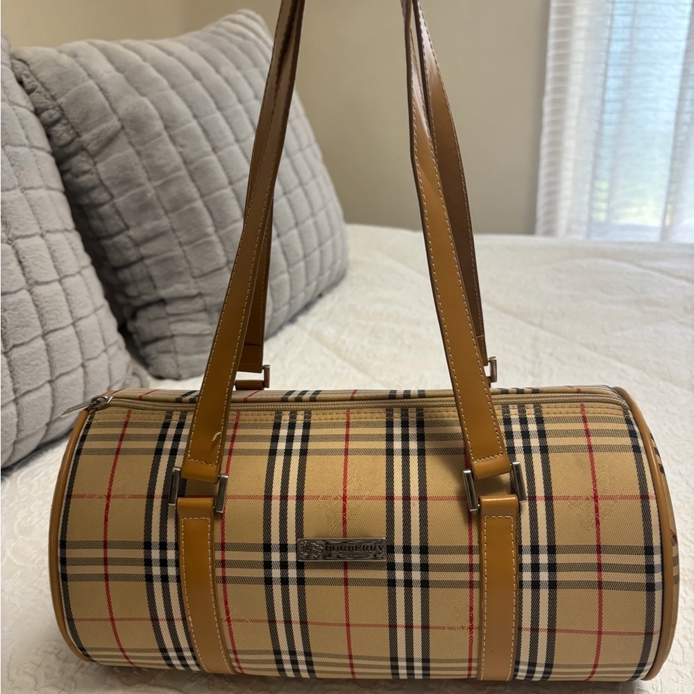 Burberry Tan Plaid Women's Bag